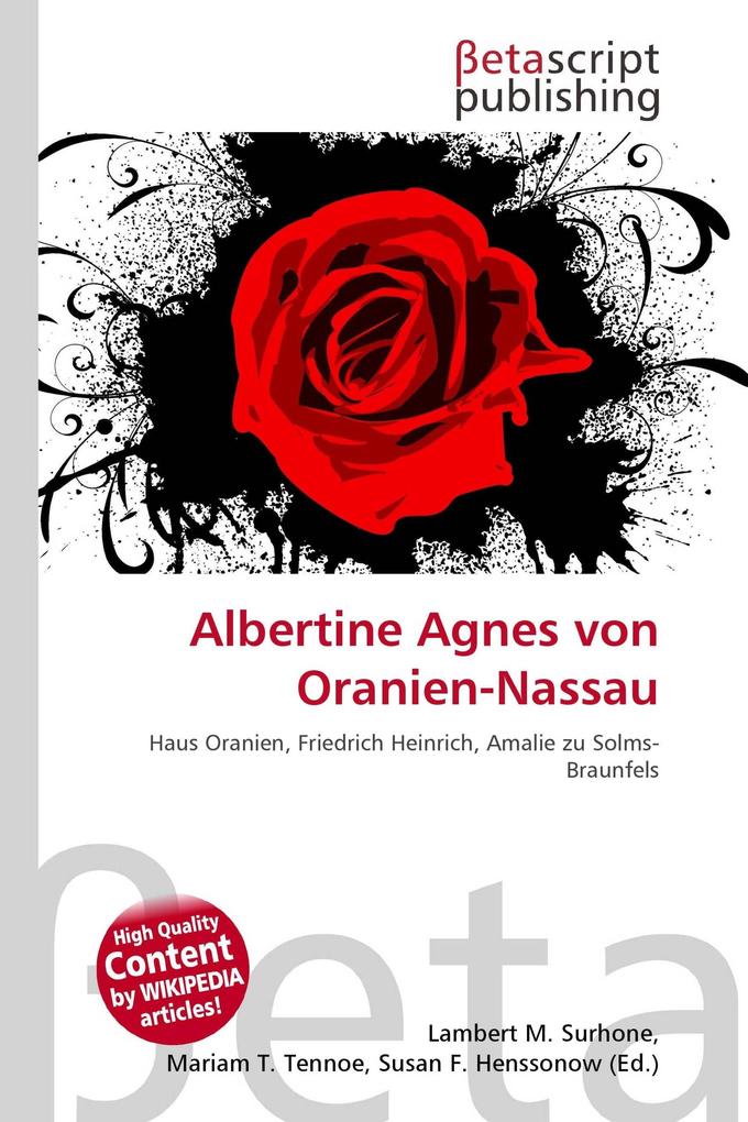Albertine Agnes von Oranien-Nassau