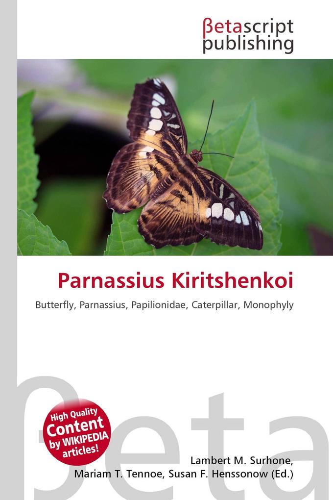 Parnassius Kiritshenkoi