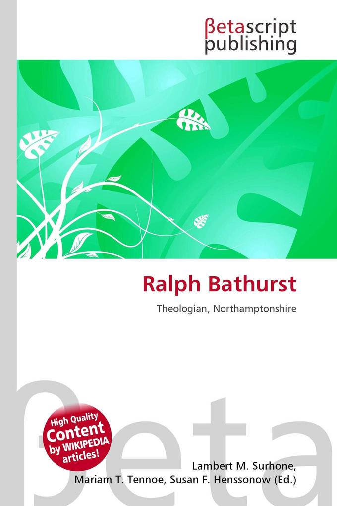 Ralph Bathurst
