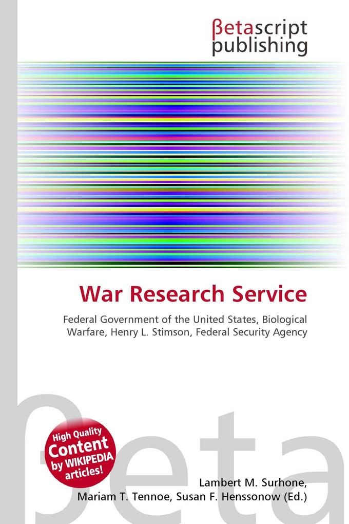 War Research Service