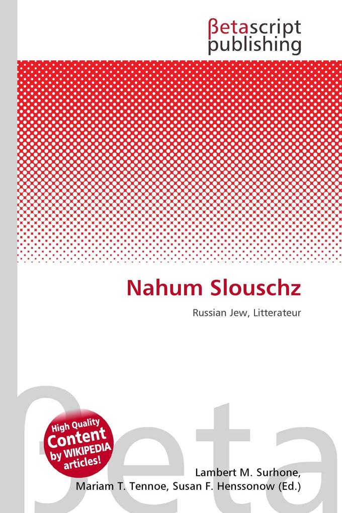 Nahum Slouschz