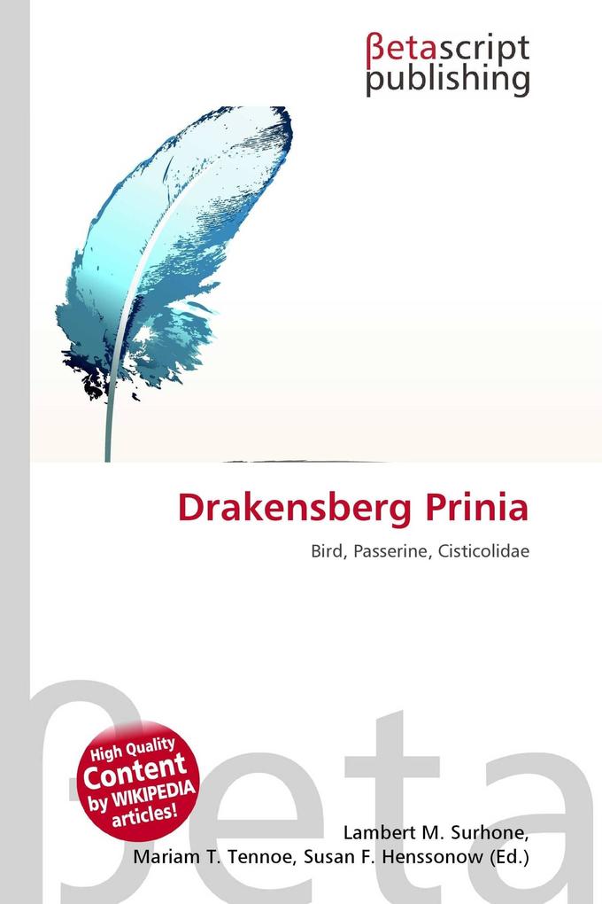 Drakensberg Prinia