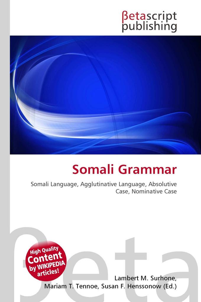 Somali Grammar