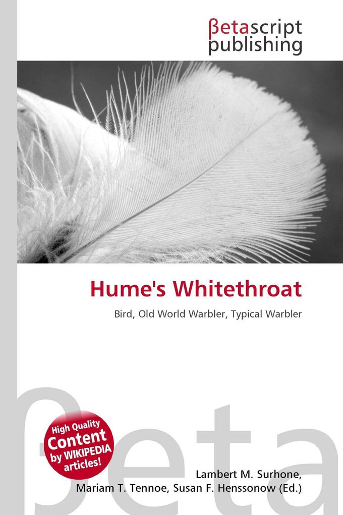Hume's Whitethroat