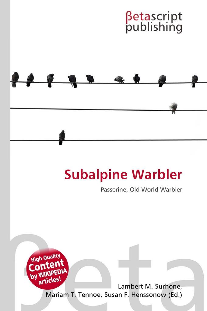 Subalpine Warbler