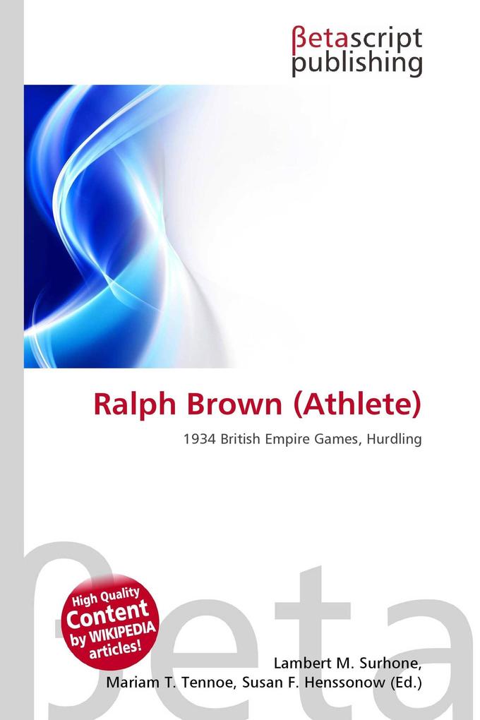 Ralph Brown (Athlete)