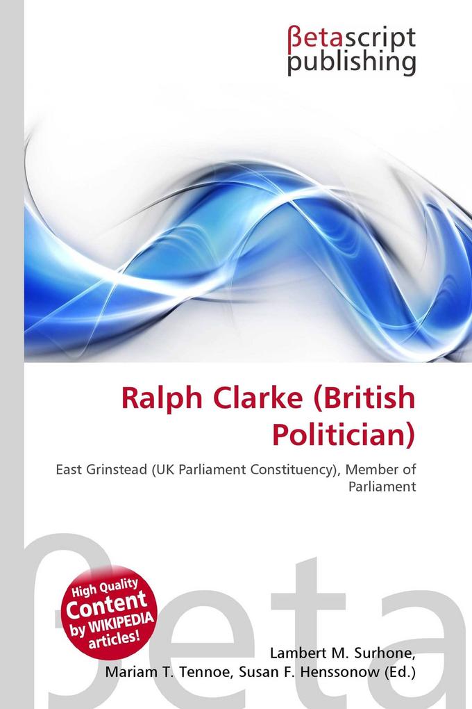 Ralph Clarke (British Politician)