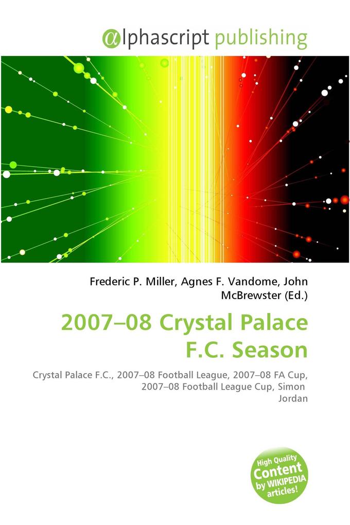 2007-08 Crystal Palace F.C. Season