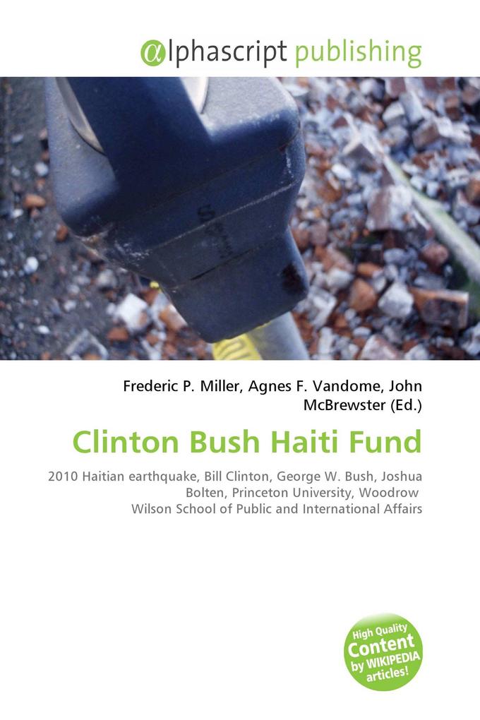 Clinton Bush Haiti Fund
