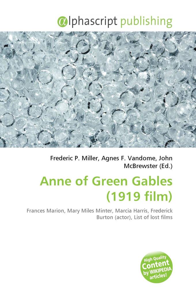 Anne of Green Gables (1919 film)