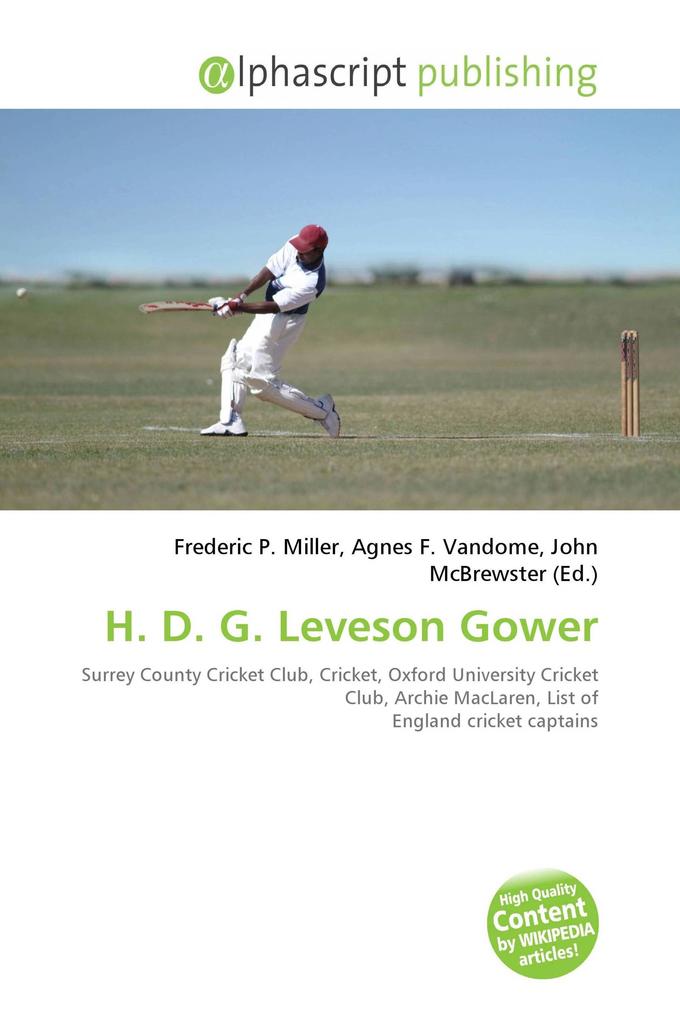 H. D. G. Leveson Gower