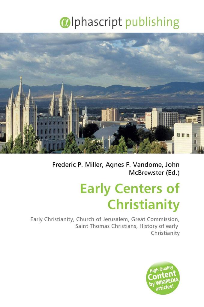 Early Centers of Christianity