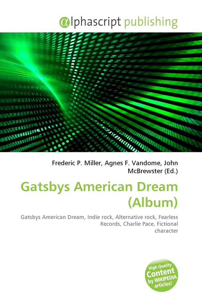 Gatsbys American Dream (Album)