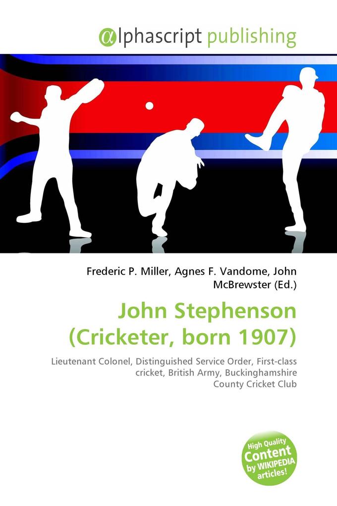 John Stephenson (Cricketer born 1907)