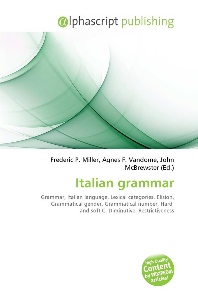 Italian grammar