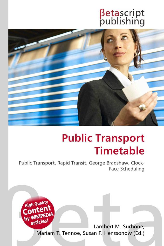 Public Transport Timetable