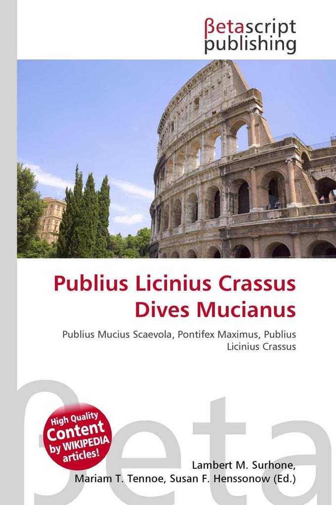 Publius Licinius Crassus Dives Mucianus