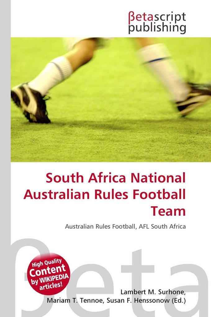 South Africa National Australian Rules Football Team