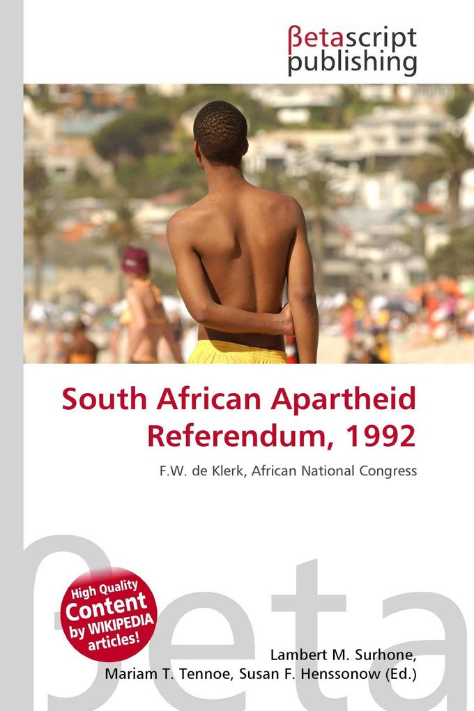 South African Apartheid Referendum 1992