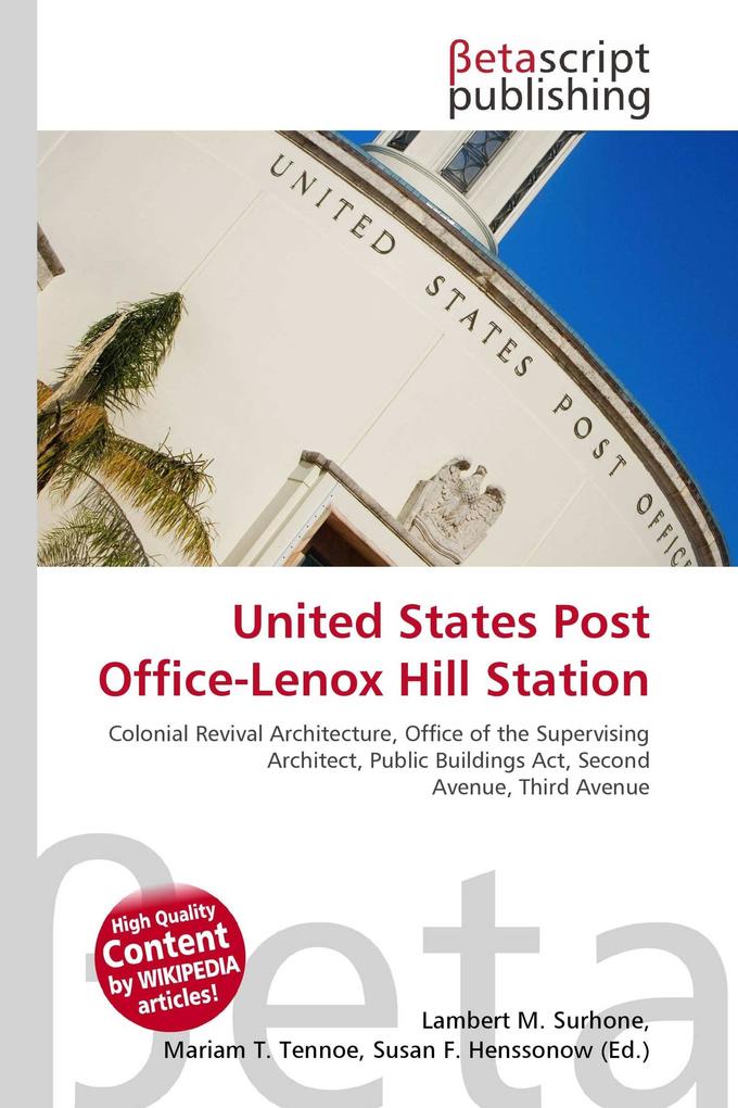 United States Post Office-Lenox Hill Station