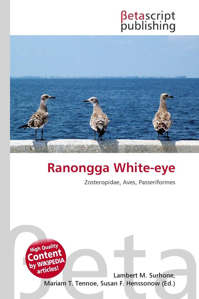 Ranongga White-eye