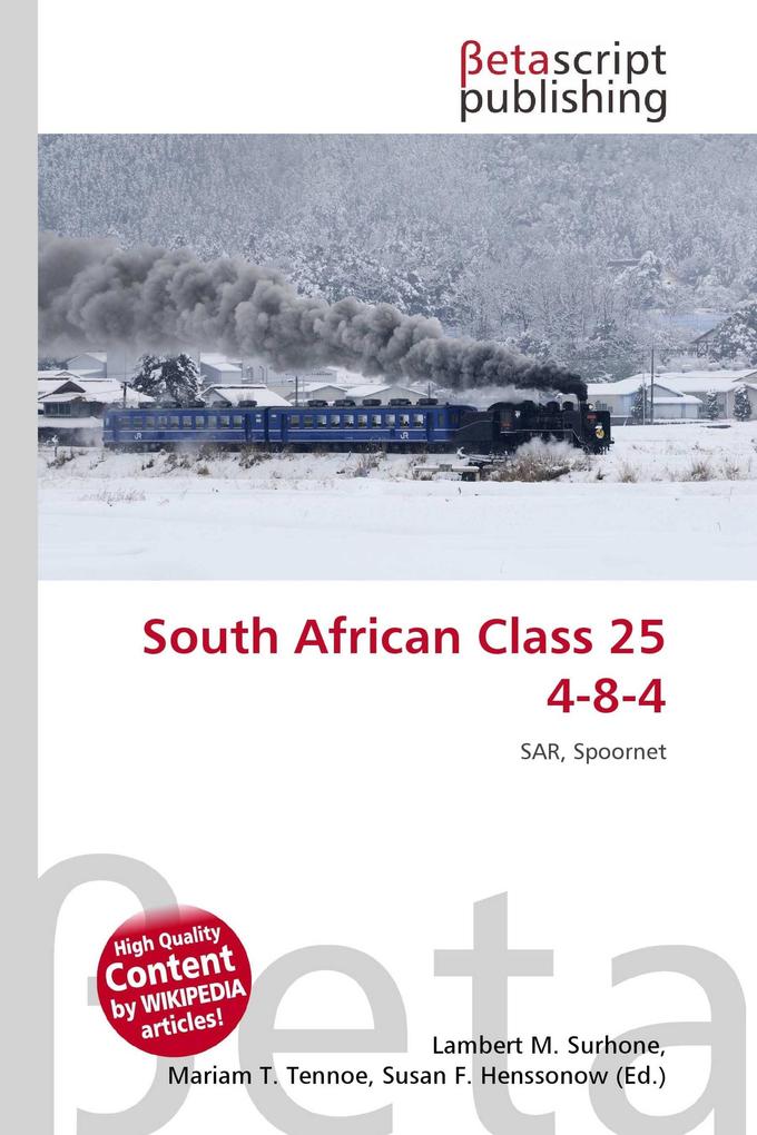 South African Class 25 4-8-4