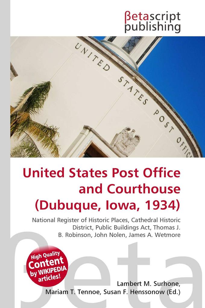 United States Post Office and Courthouse (Dubuque Iowa 1934)