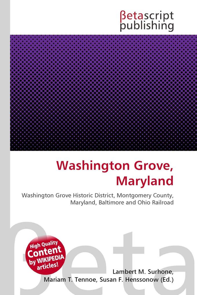 Washington Grove Maryland