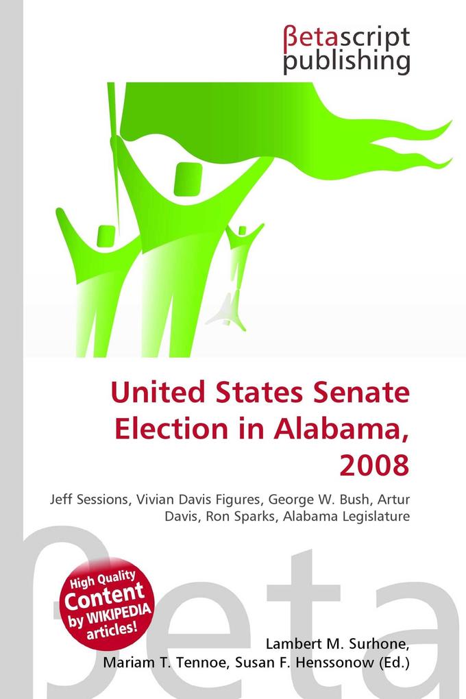 United States Senate Election in Alabama 2008