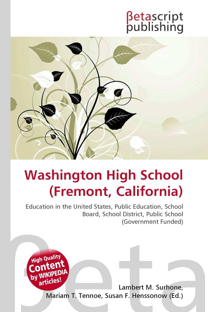 Washington High School (Fremont California)