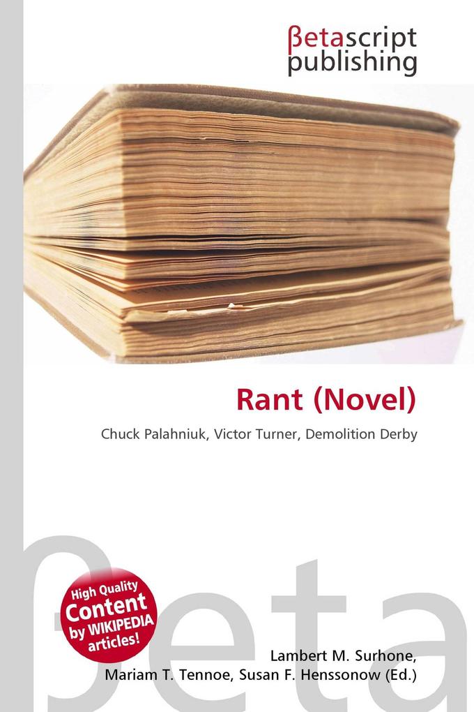 Rant (Novel)