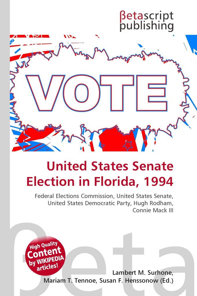 United States Senate Election in Florida 1994