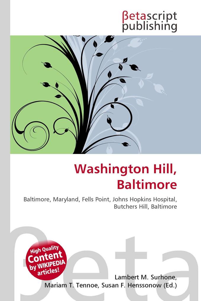 Washington Hill Baltimore