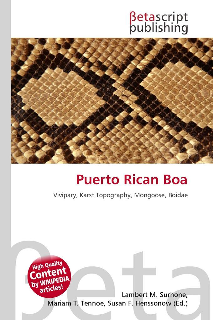 Puerto Rican Boa