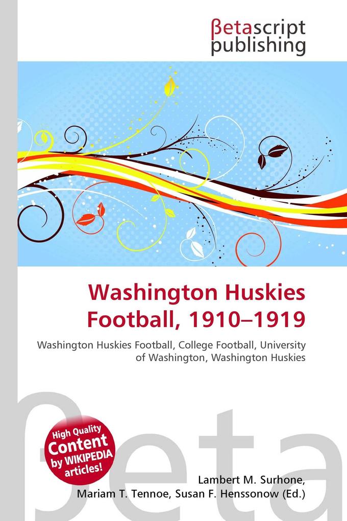 Washington Huskies Football 1910-1919