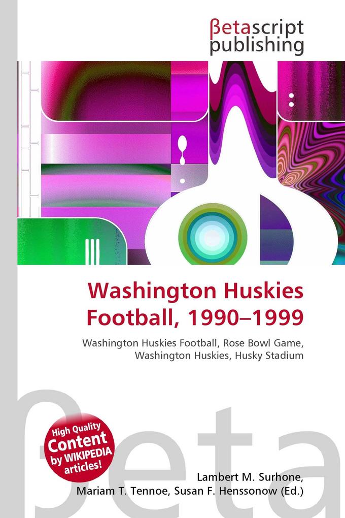 Washington Huskies Football 1990-1999