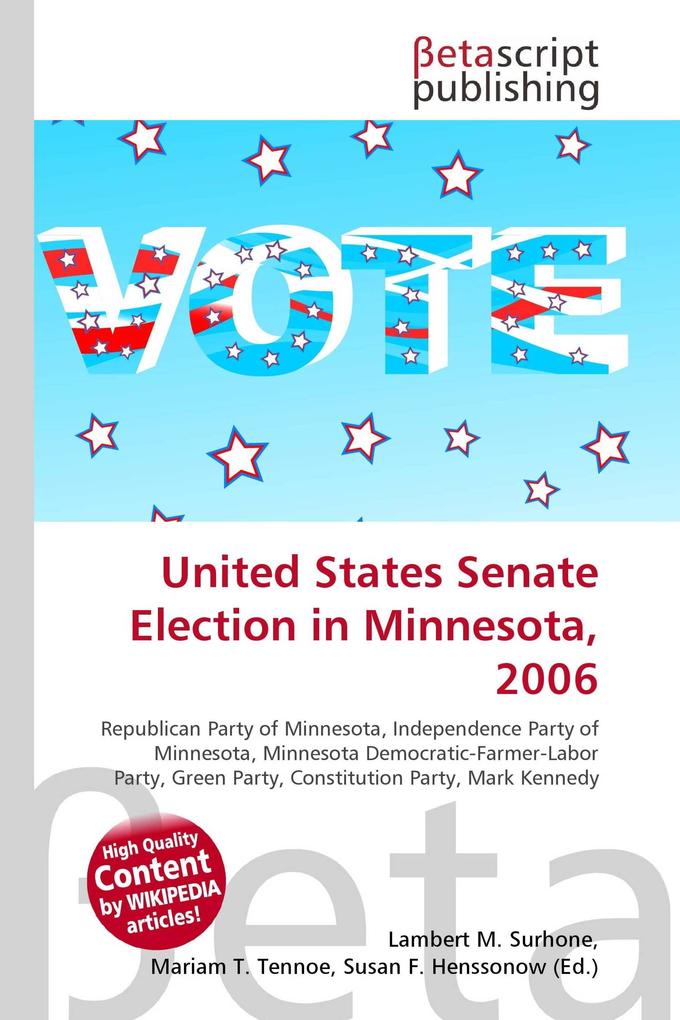 United States Senate Election in Minnesota 2006