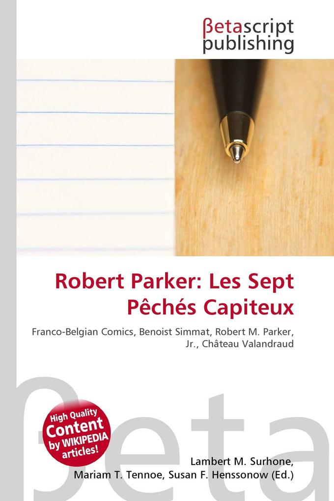 Robert Parker: Les Sept Pêchés Capiteux