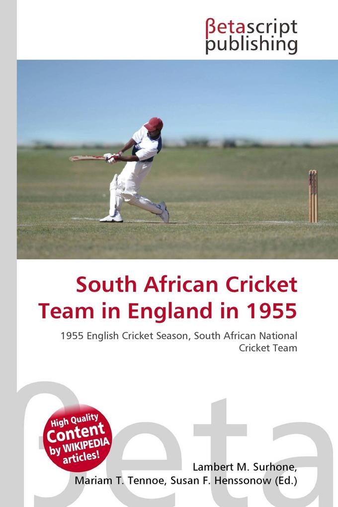 South African Cricket Team in England in 1955