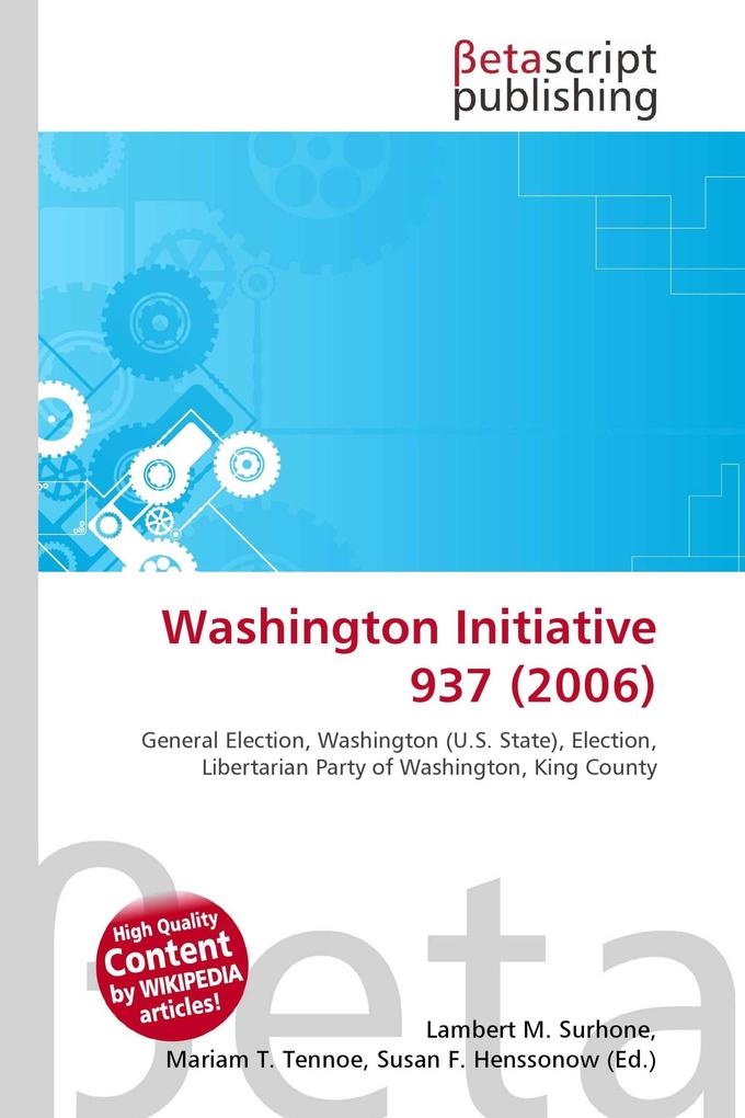 Washington Initiative 937 (2006)