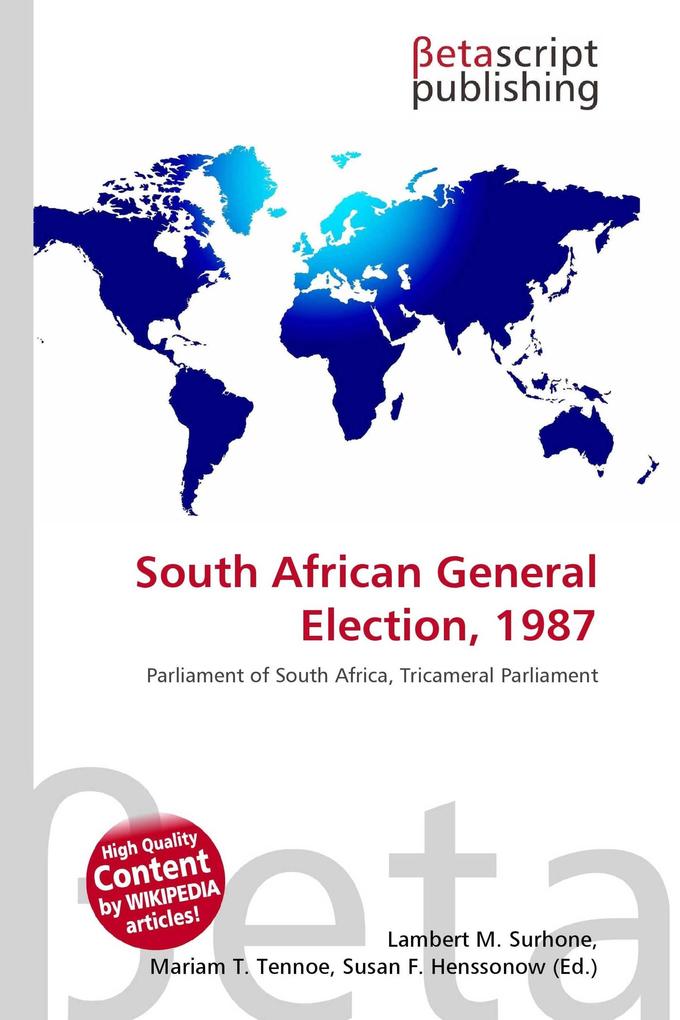 South African General Election 1987