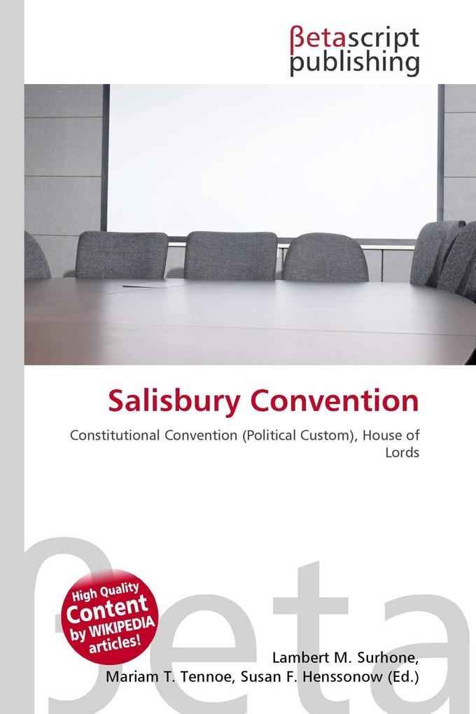 Salisbury Convention