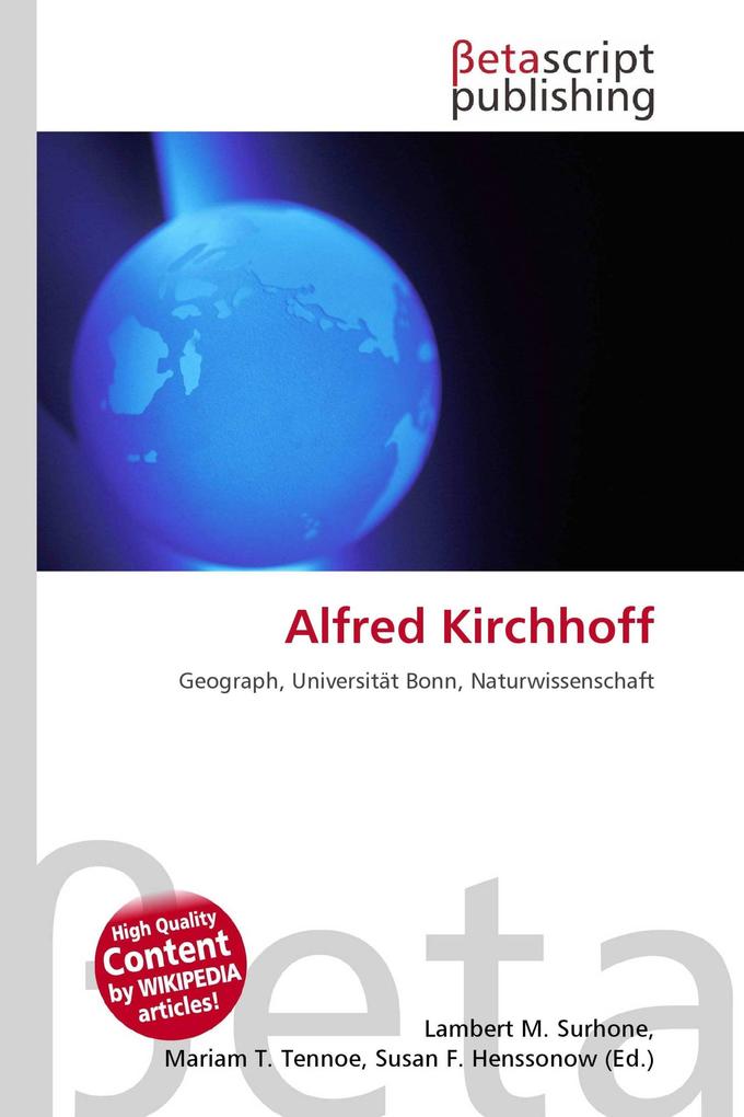 Alfred Kirchhoff
