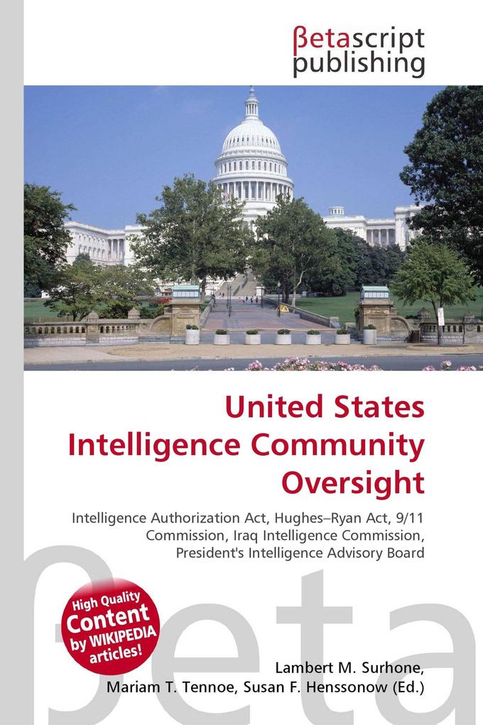 United States Intelligence Community Oversight