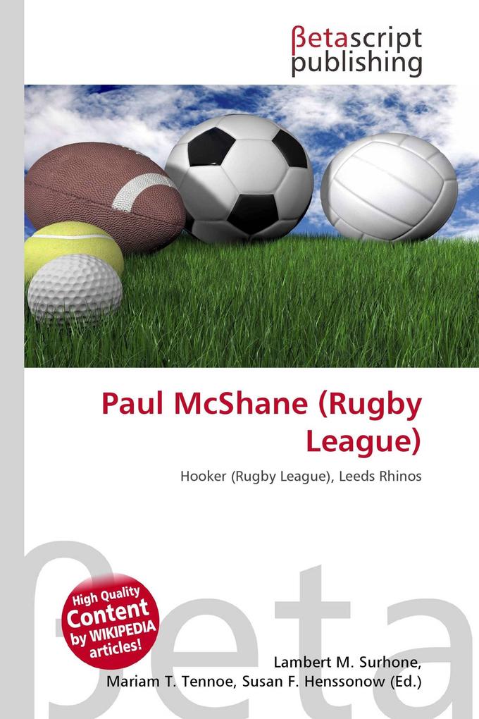 Paul McShane (Rugby League)