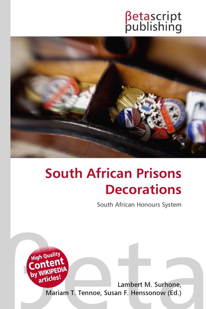 South African Prisons Decorations