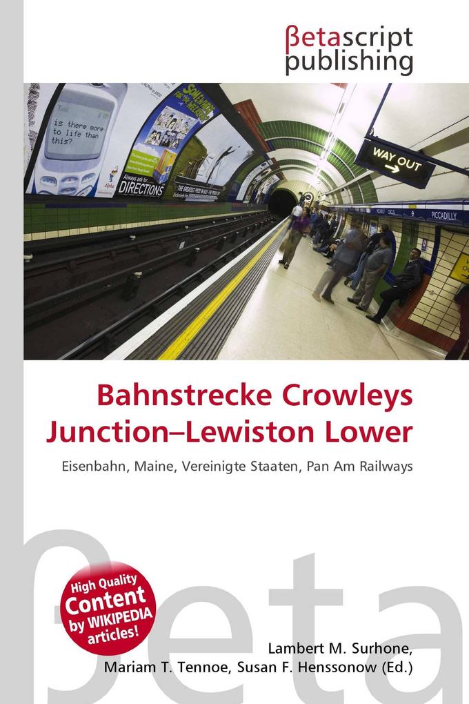 Bahnstrecke Crowleys Junction-Lewiston Lower