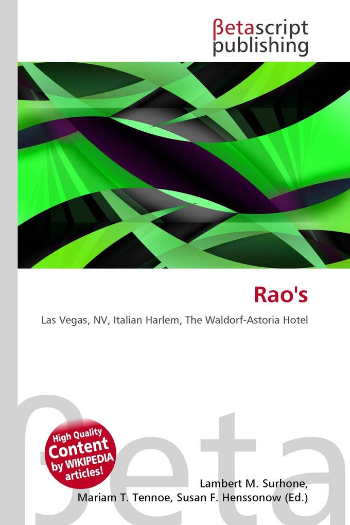 Rao's