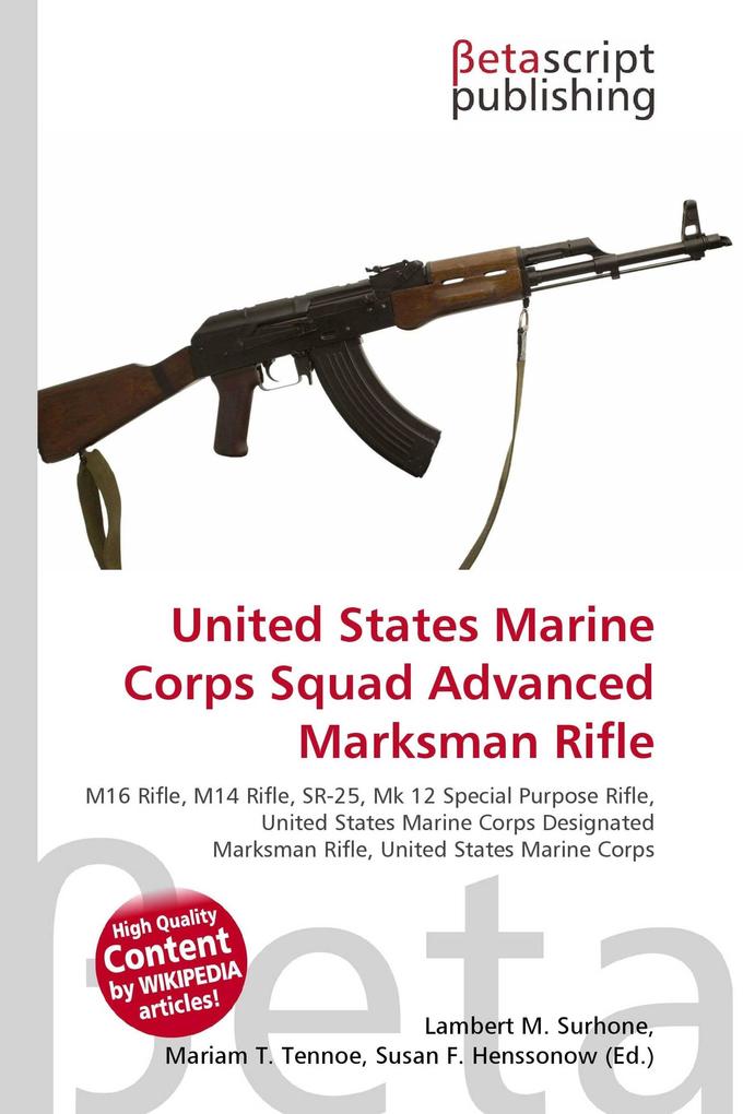 United States Marine Corps Squad Advanced Marksman Rifle