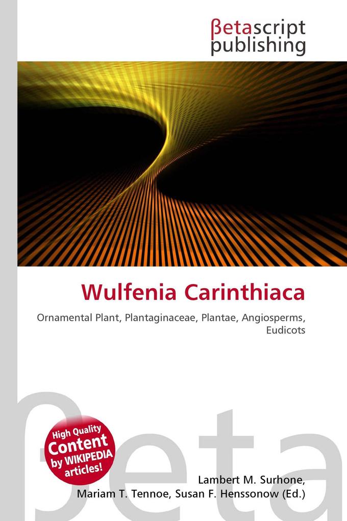 Wulfenia Carinthiaca